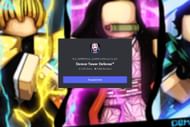 The discord invite (Image via Roblox)